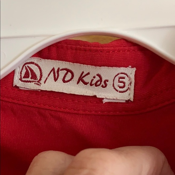 Boy ms 5T nautica short sleeve button up - Picture 2 of 6